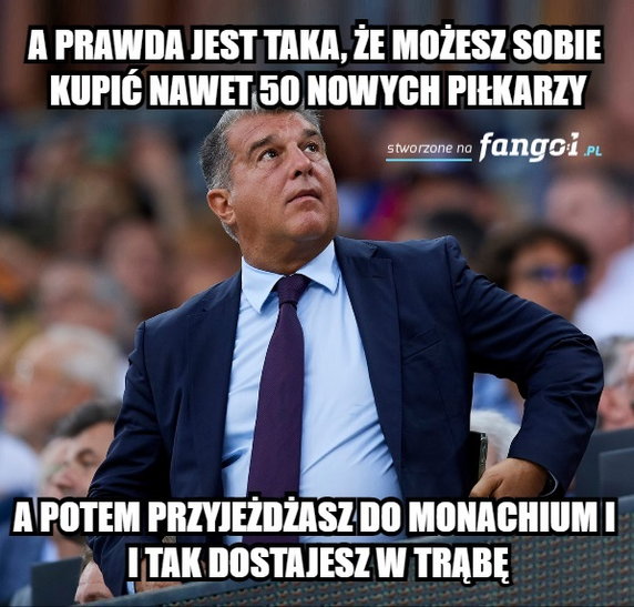 Memy po meczu Bayern Monachium — FC Barcelona w Lidze Mistrzów