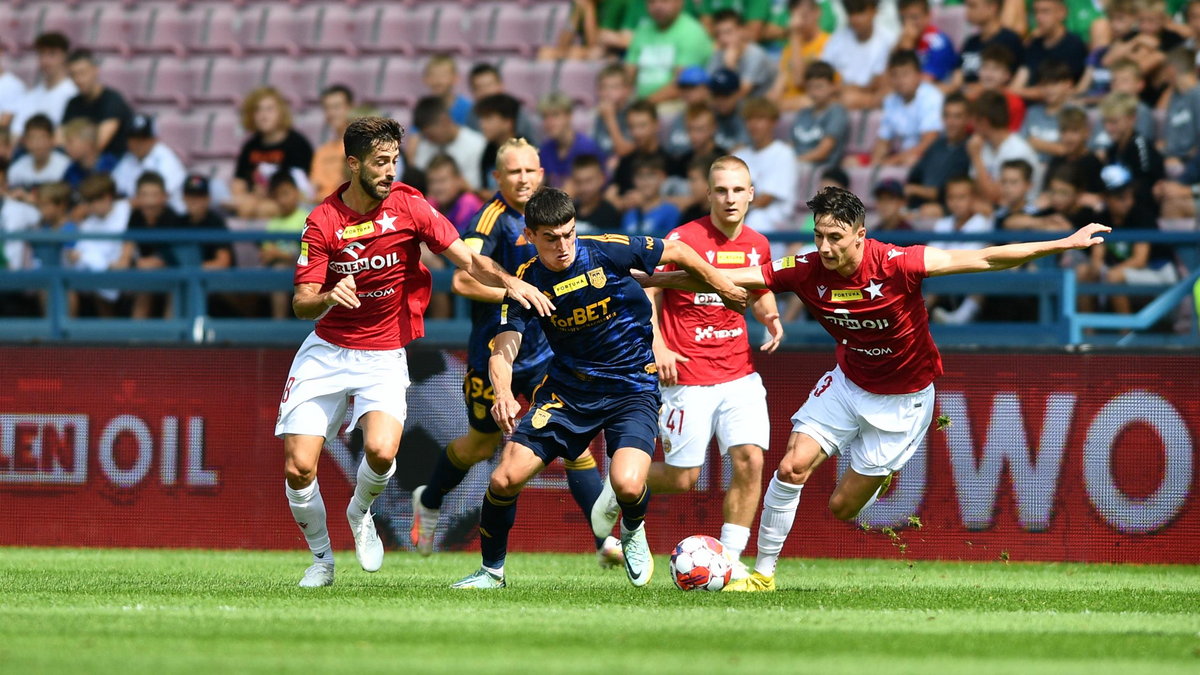 Arka Gdynia zagra z Wisłą Kraków w hitowym meczu Fortuna 1.Ligi