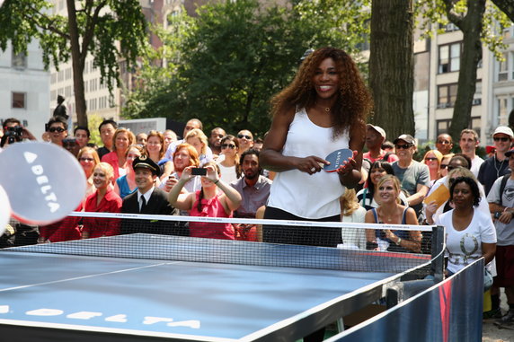 Serena Williams na Delta Open w Nowym Jorku