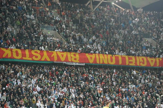 Starcia na trybunach Pepsi Arena (Legia Warszawa - Jagiellonia Białystok)