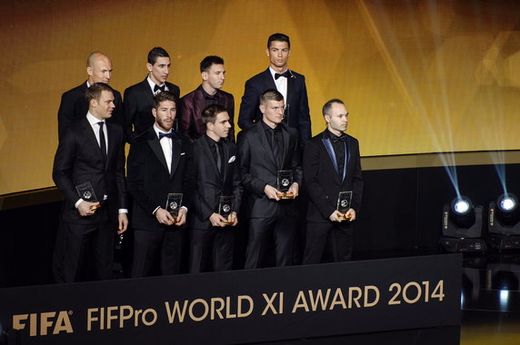 SWITZERLAND SOCCER FIFA BALLON D'OR GALA 2014 (FIFA Ballon d'Or awarding ceremony in Zurich)