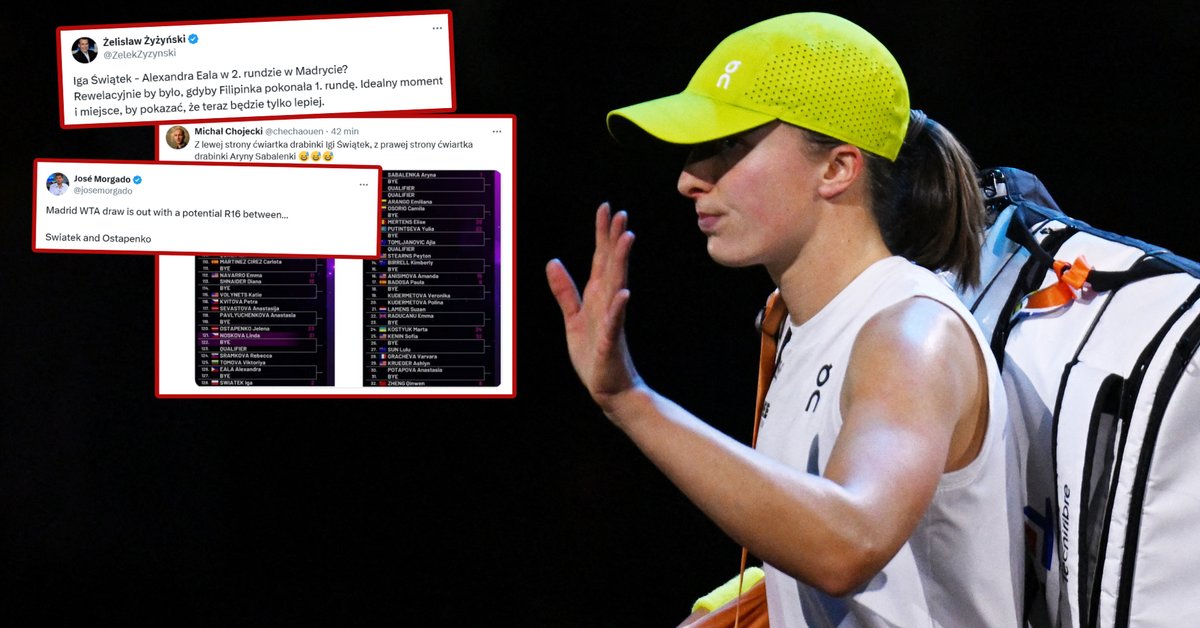 Kontrowersje po losowaniu. Zwracają uwagę na Świątek i Sabalenkę. "Znowu"