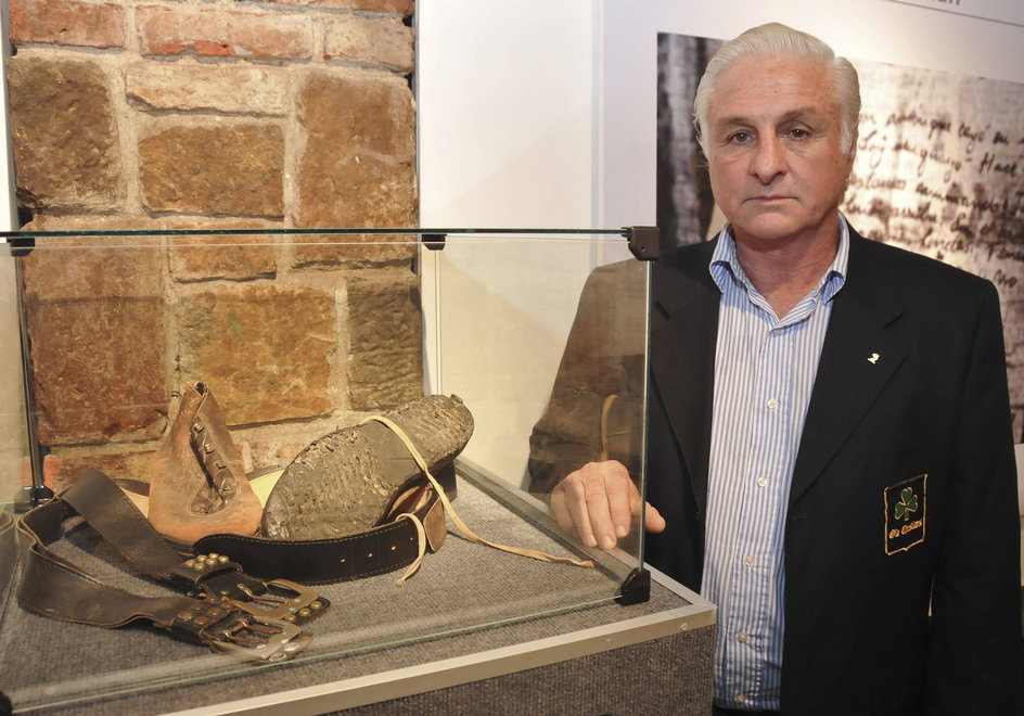 Roberto Canessa i wystawa pamiątek po ocalonych