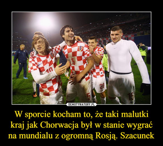 Mundial 2018: memy po meczu Rosja - Chorwacja