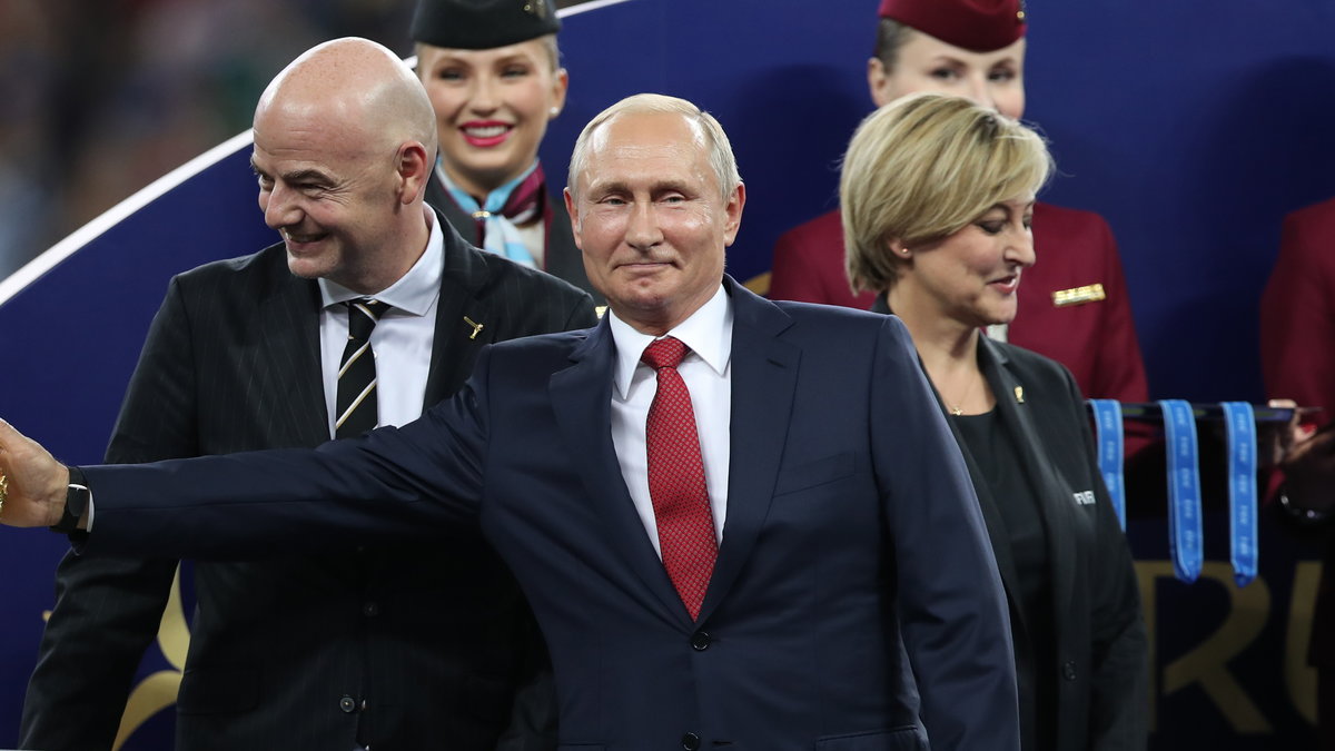 Gianni Infantino i Władimir Putin