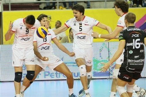 PGE Skra Bełchatów - Sada Cruzeiro/Radość siatkarzy Skry