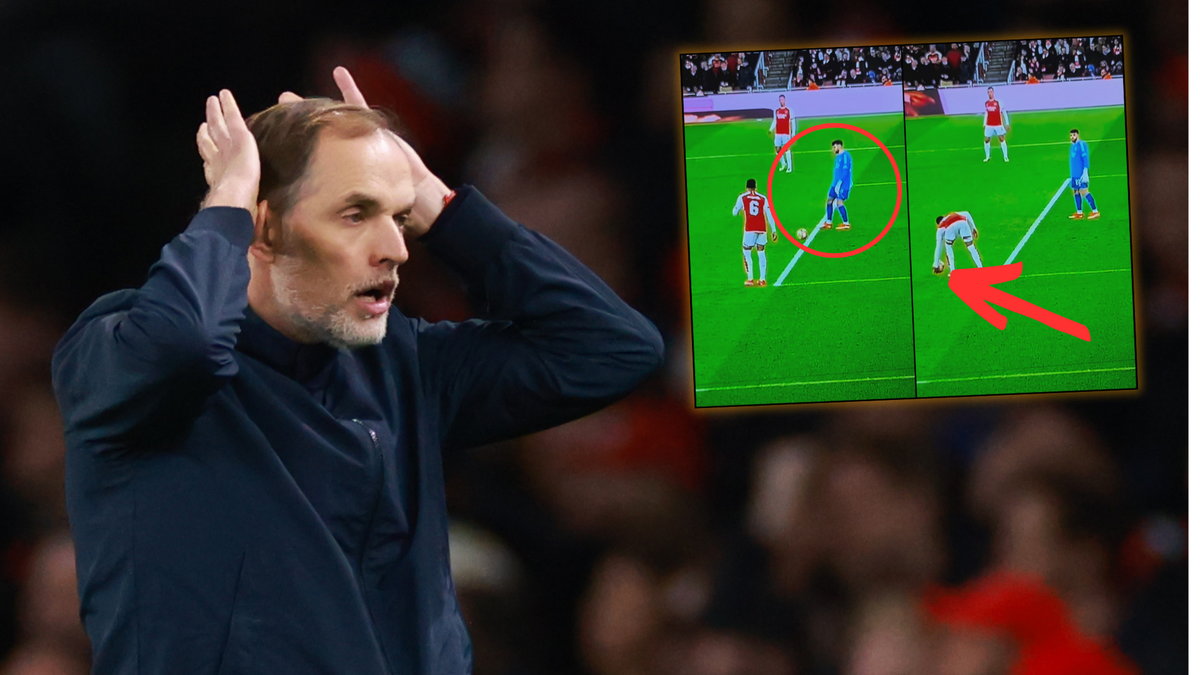 Thomas Tuchel i kontrowersja z 66. minuty meczu Arsenal - Bayern