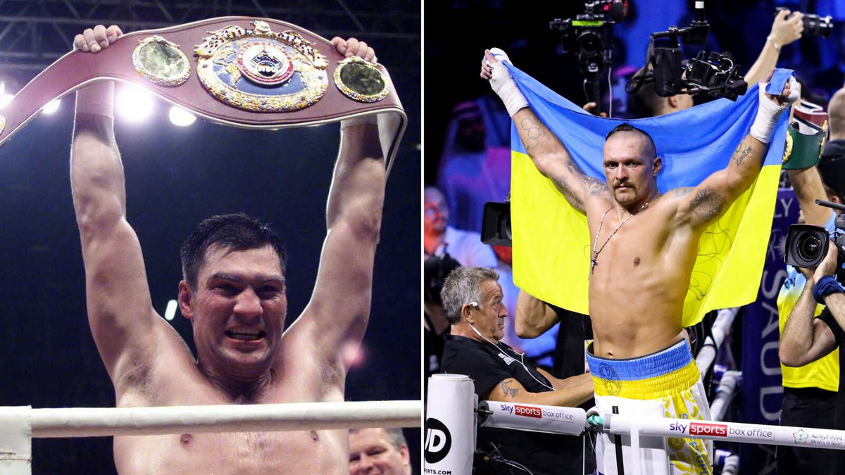 Dariusz Michalczewski i Ołeksandr Usyk