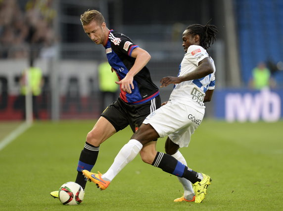 SWITZERLAND SOCCER UEFA CHAMPIONS LEAGUE QUALIFICATION (FC Basel 1893 vs KKS Lech Poznan)