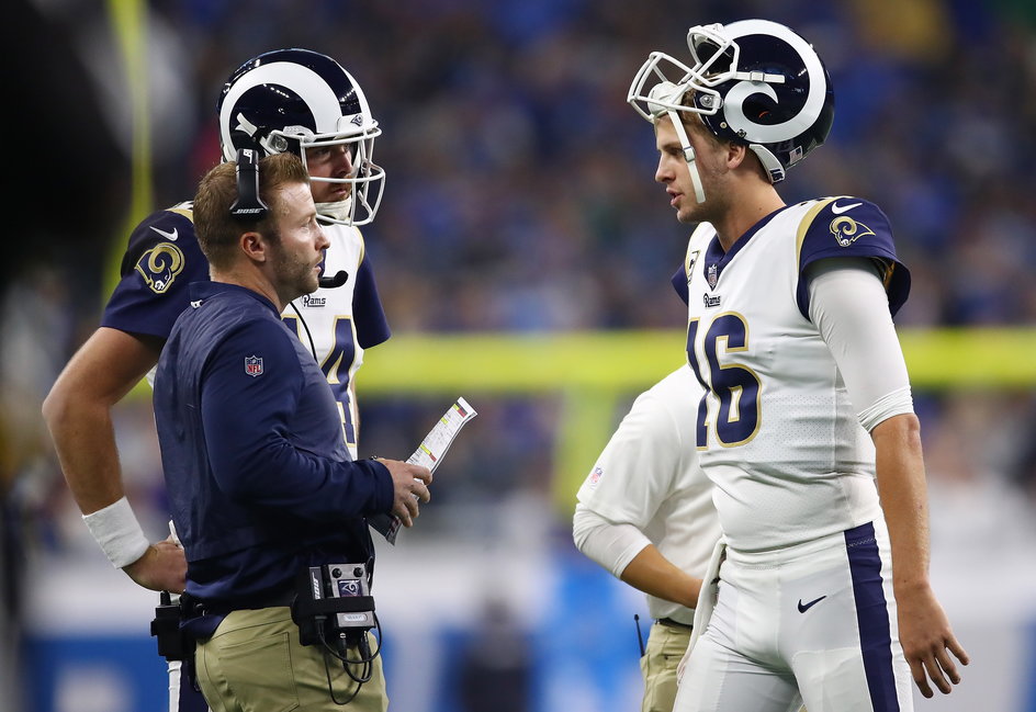 Sean McVay i Jared Goff