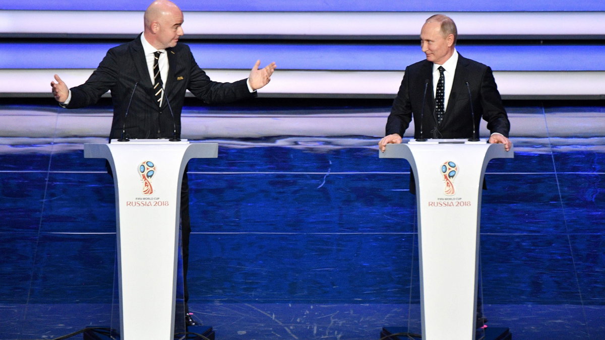 Gianni Infantino, Władimir Putin