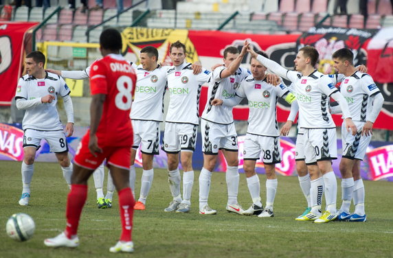 PIŁKA NOŻNA LIGA POLSKA WIDZEW ŁÓDŹ POLONIA WARSZAWA