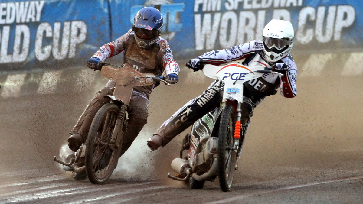 DPŚ 2010 - finał w Vojens. W niebieskim kasku Tomasz Gollob