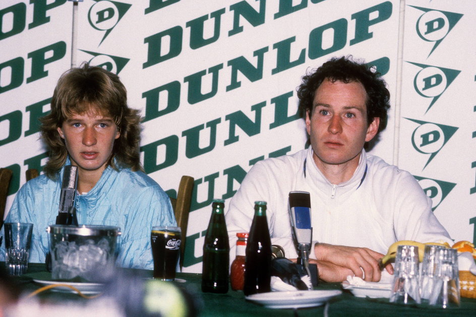 Steffi Graf i John McEnroe