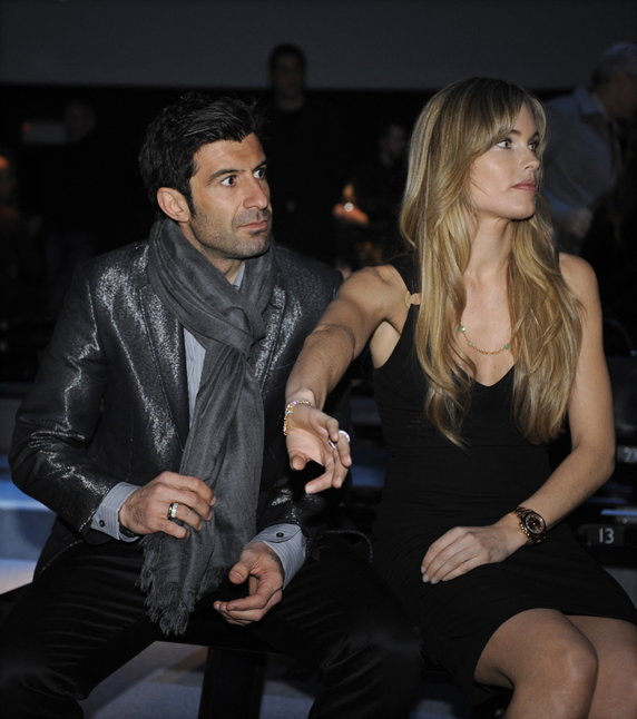 Luis Figo i Helene Svedin