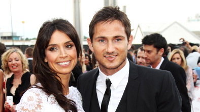 Frank Lapmard z narzeczoną Christine Bleakley