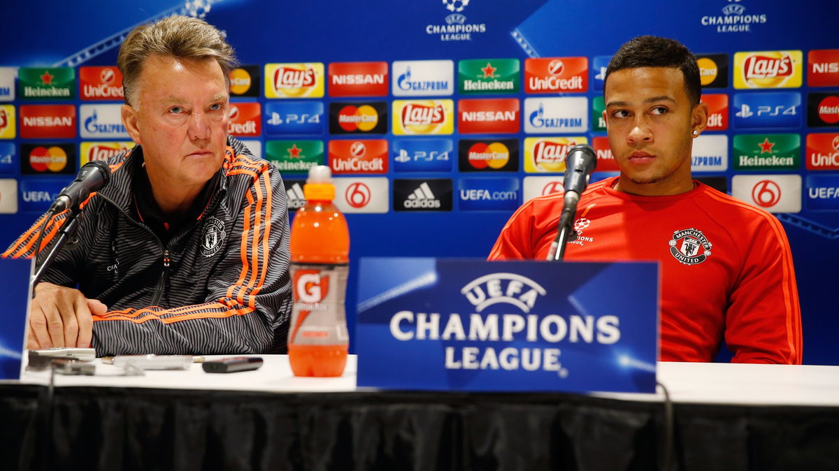 Louis van Gaal i Memphis Depay