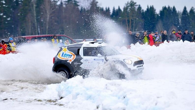 Martin Kaczmarski w rajdzie Baja Russia Northern Forest 2014 