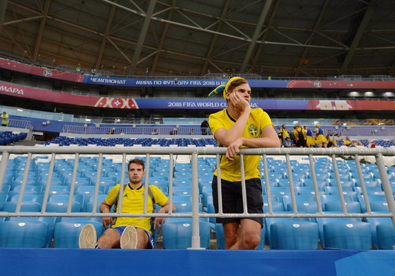 epa06871899 - RUSSIA SOCCER FIFA WORLD CUP 2018 (Quarter Final Sweden vs England)