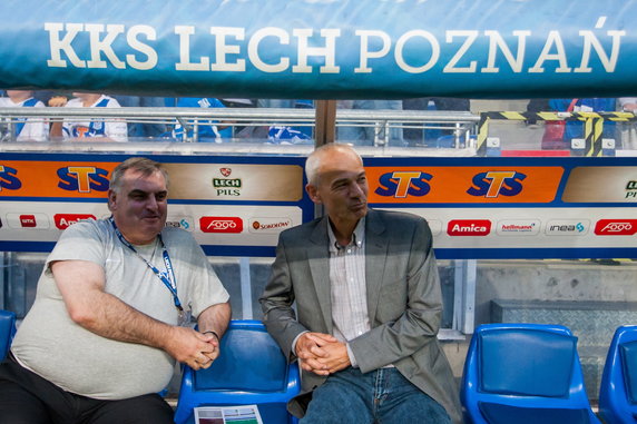 PIŁKA EKSTRAKLASA LECH POZNAŃ POGOŃ SZCZECIN (Kapelan ks. Jacek Markowski Krzysztof Chrobak )