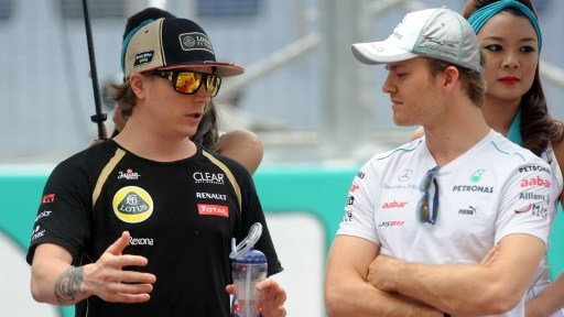 Kimi Raikkonen (L)