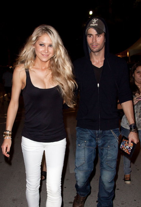 Enrique Iglesias i Anna Kurnikowa