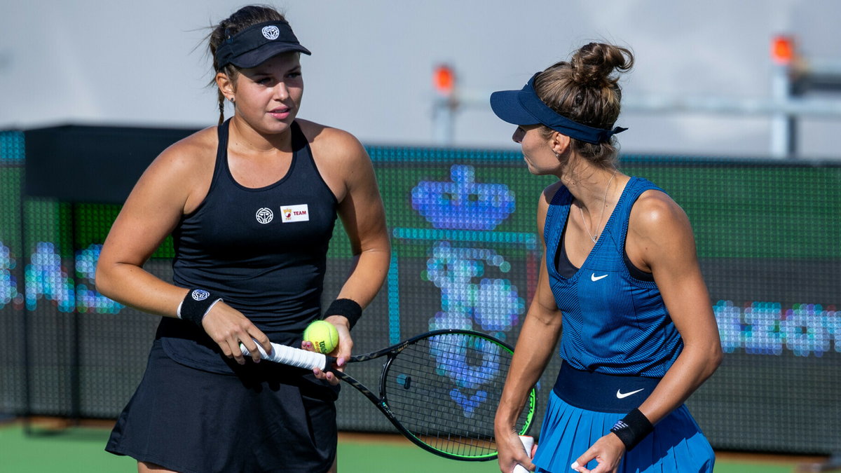 Weronika Falkowska i Katarzyna Piter