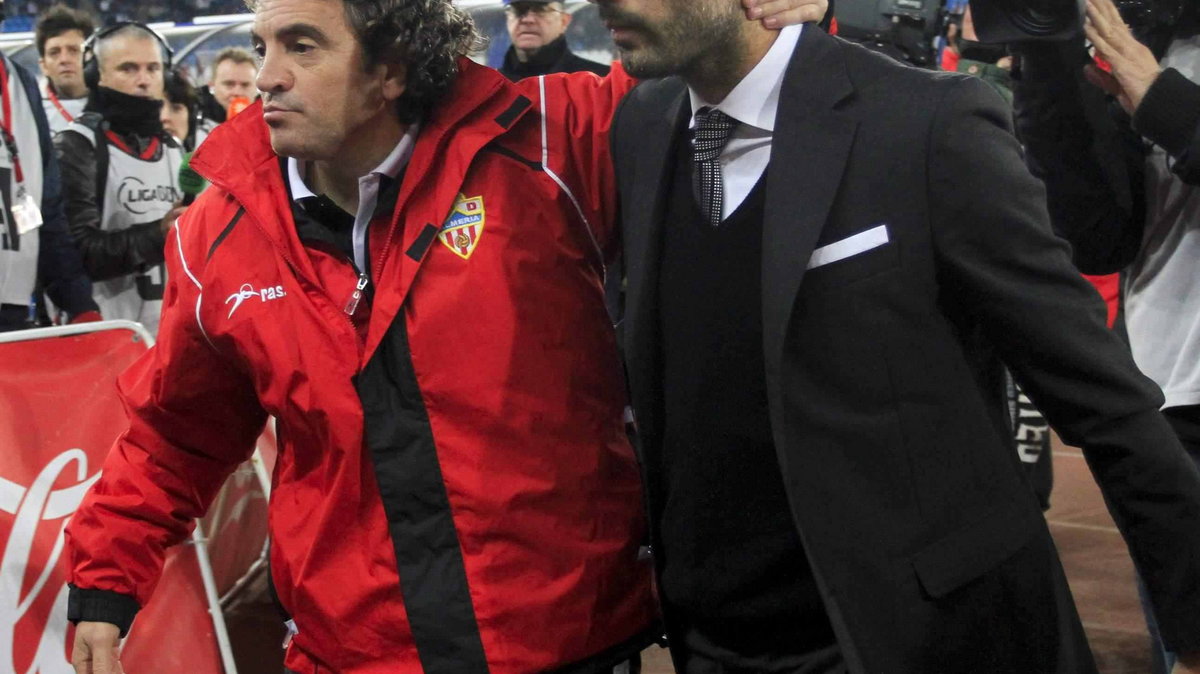 Josep Guardiola (po prawej)