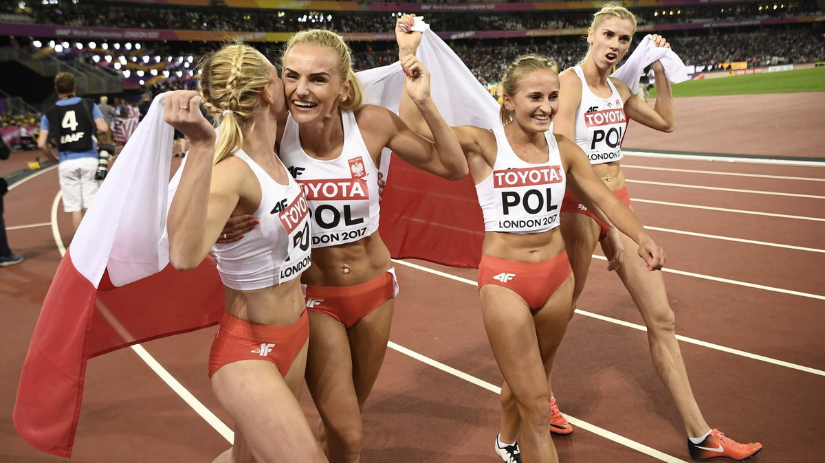 Iga Baumgart, Aleksandra Gaworska, Małgorzata Hołub, Justyna Święty (lekkoatletyka)