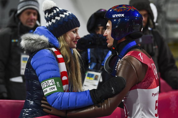 Kamil Stoch i Ewa Bilan-Stoch