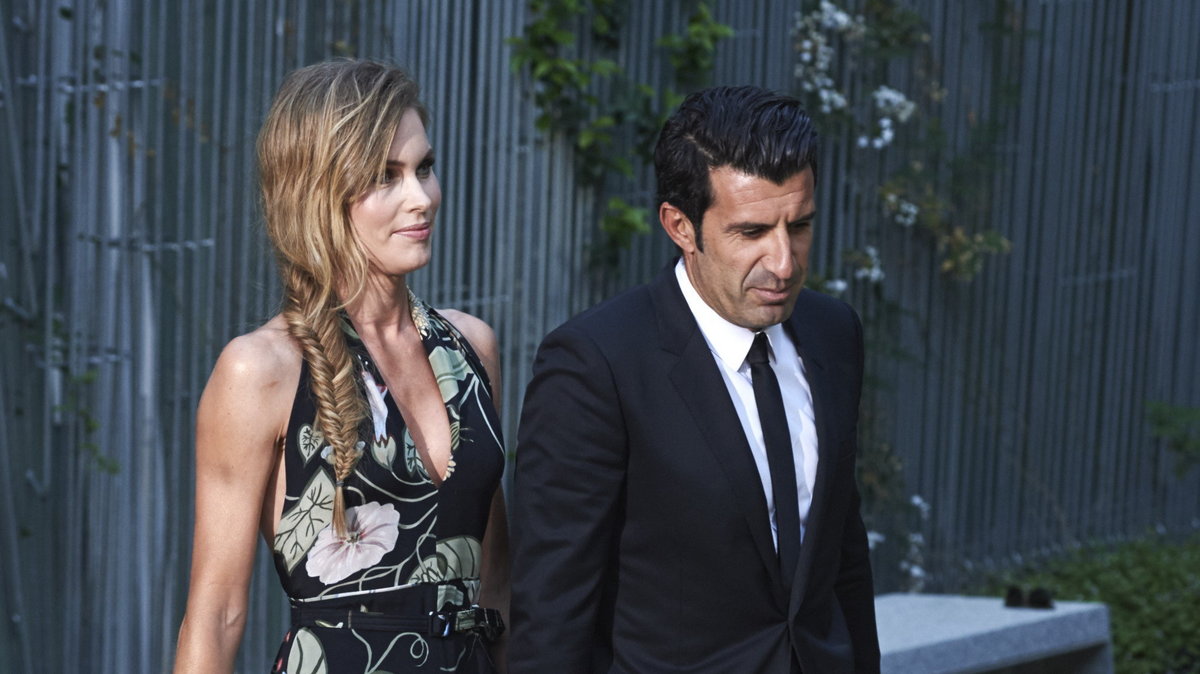 Luis Figo i Helen Svedin