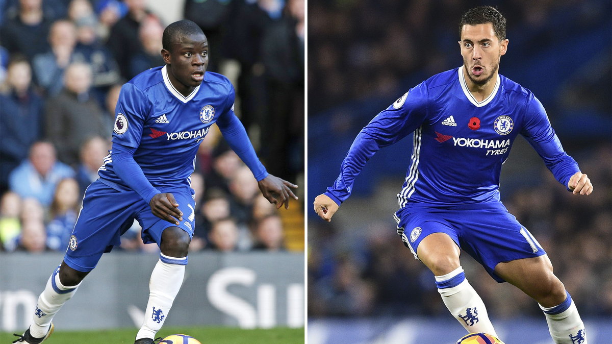 N'Golo Kante i Eden Hazard