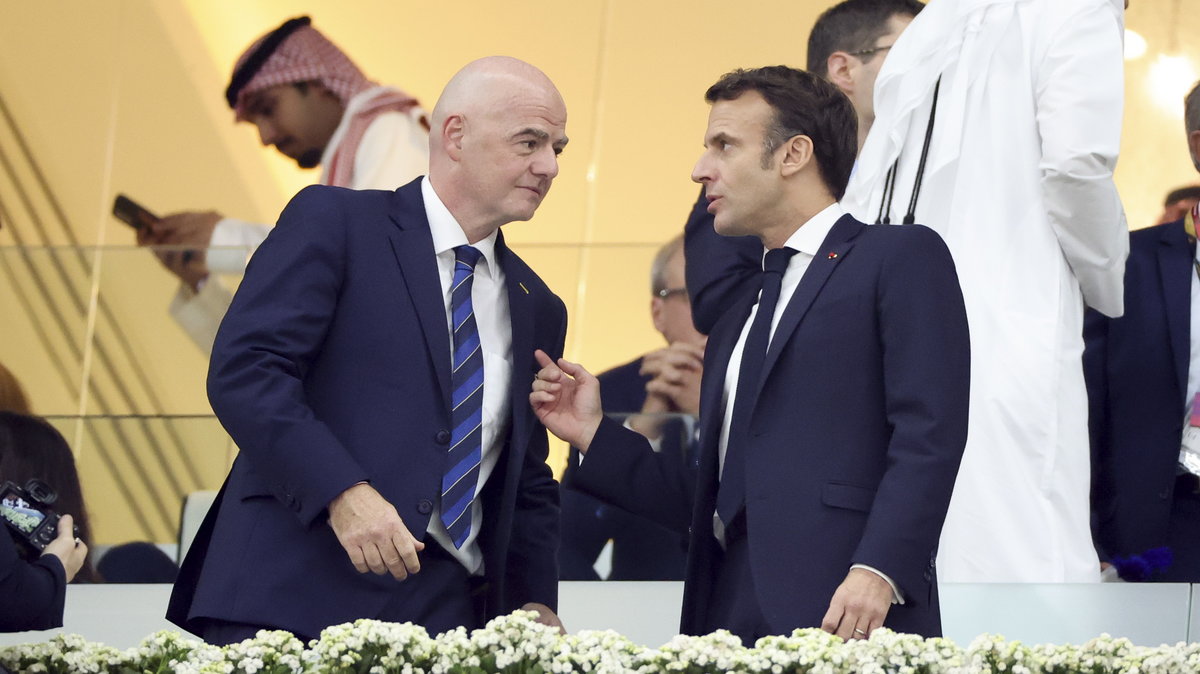 Gianni Infantino i Emmanuel Macron