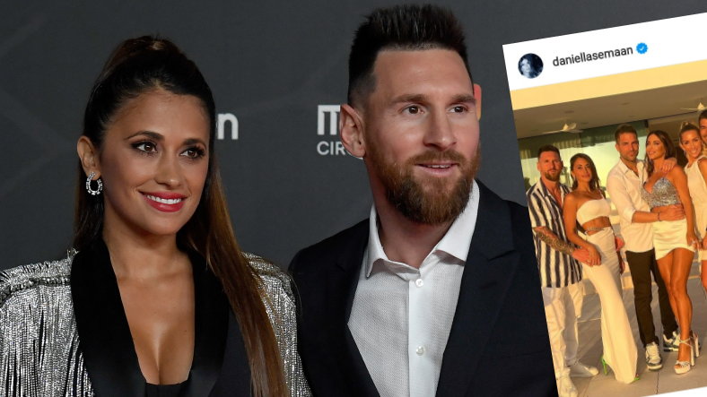 Leo Messi z żoną Antonelą Roccuzzo