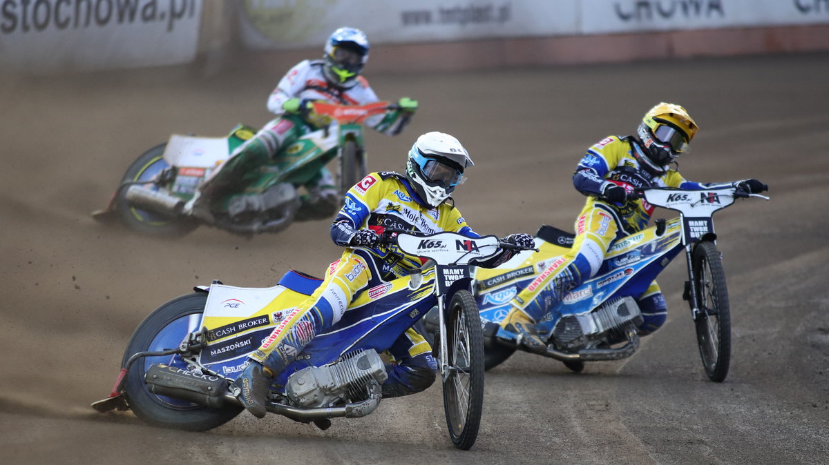 2021.07.02 Czestochowa Zuzel Speedway 2021 PGE Speedway Ekstraliga Eltrox Wlokniarz Czestochowa - Moje Bermudy Stal Gorzow N/z Szymon Wozniak Martin Vaculik Foto Tomasz Kudala / PressFocus 2021.07.02 Czestochowa Speedway 2021 PGE Speedway Ekstraligae Eltrox Wlokniarz Czestochowa - Moje Bermudy Stal Gorzow Szymon Wozniak Martin Vaculik Credit: Tomasz Kudala / PressFocus