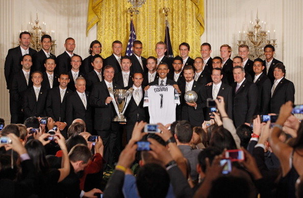 Los Angeles Galaxy u Baracka Obamy