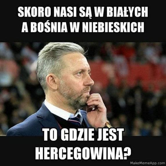 Bośnia i Hercegowina - Polska: memy po meczu