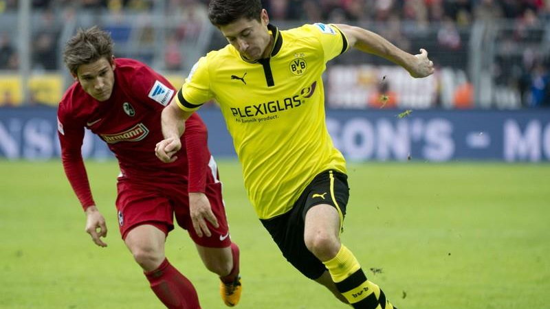 Robert Lewandowski, napastnik Borussii Dortmund 