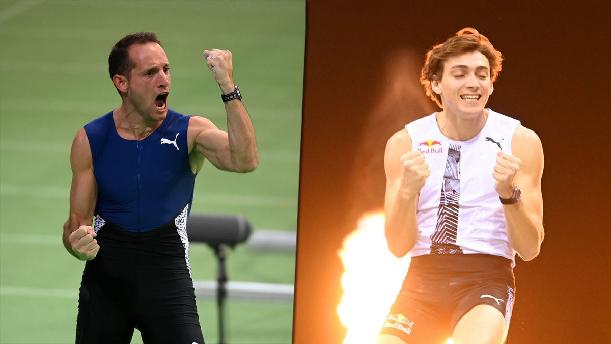 Renaud Lavillenie i Armand Duplantis