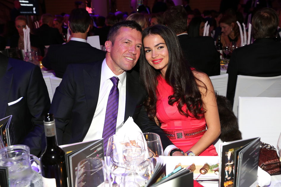 Lothar Matthaeus i Anastasia Klimko