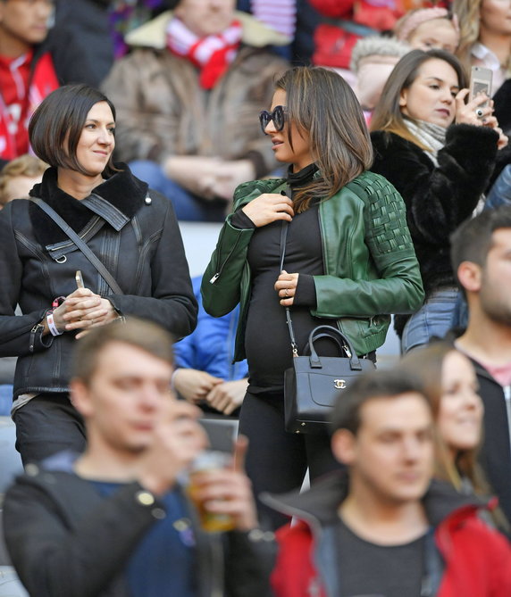 Anna Lewandowska w pierwszej ciąży 