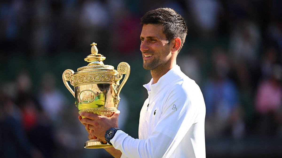 Novak Djoković triumfował w ostatnim Wimbledonie (10 lipca 2022)