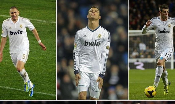 Gareth Bale, Karim Benzema, Cristiano Ronaldo