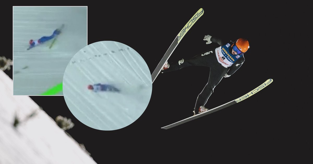 Terrifying fall in Wisła: Sent to hospital immediately; there is a diagnosis [VIDEO]