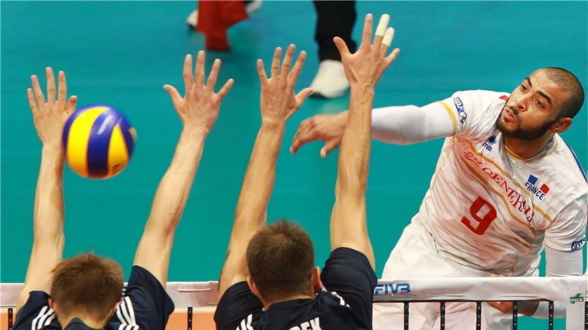 Earvin Ngapeth z reprezentacji Francji, fot. FIVB