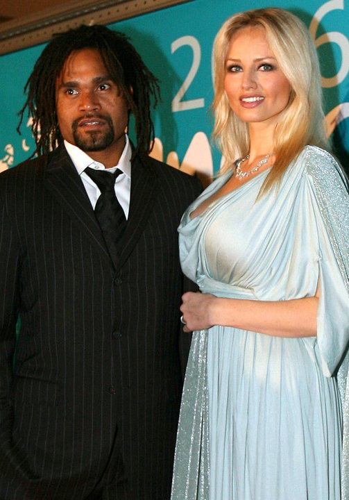 Christian Karembeu i Adriana Sklenarikova