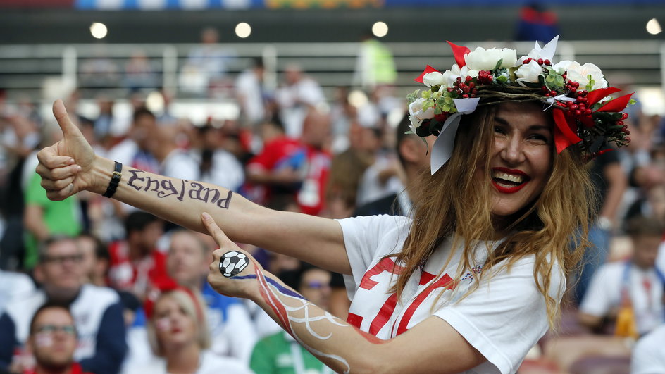 epa06881084 - RUSSIA SOCCER FIFA WORLD CUP 2018 (Semi Final Croatia vs England)