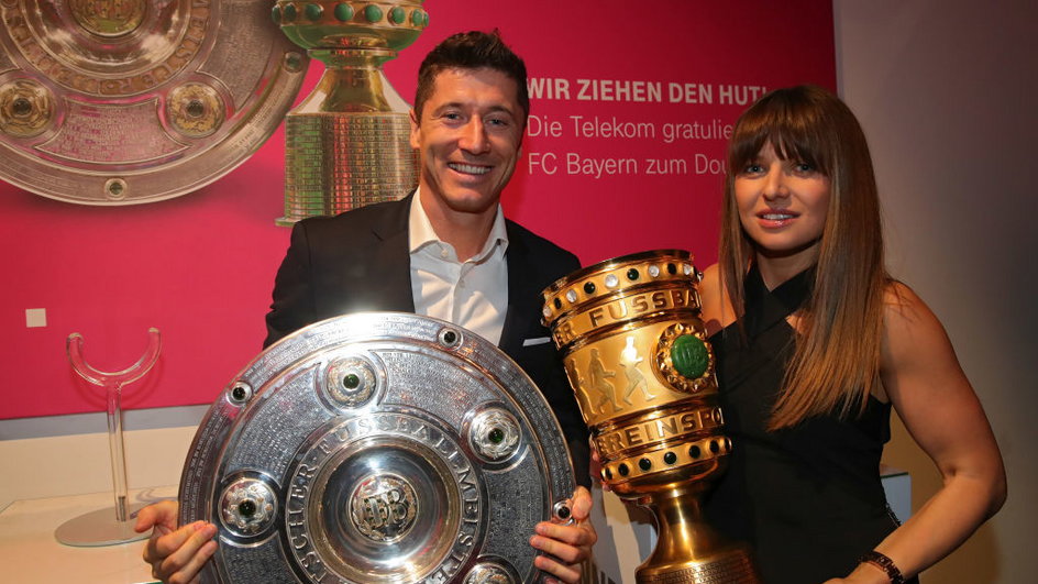 Robert Lewandowski i Anna Lewandowska