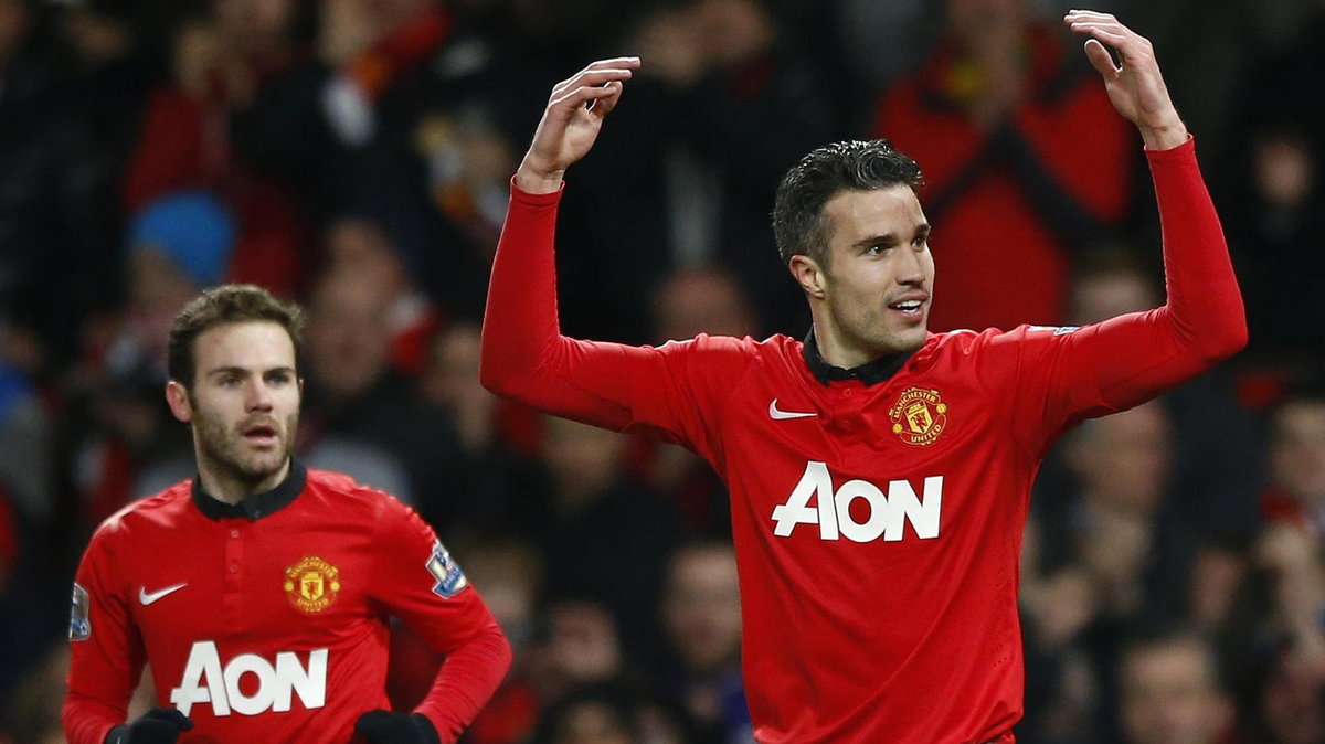 Juan Mata i Robin van Persie