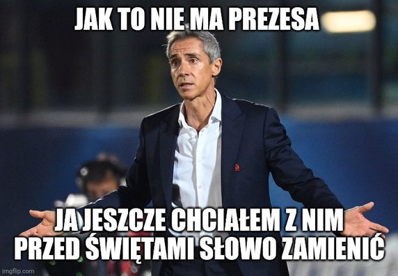 Paulo Sousa chce odejść z reprezentacji Polski! Internauci bezlitośni. Zobacz memy